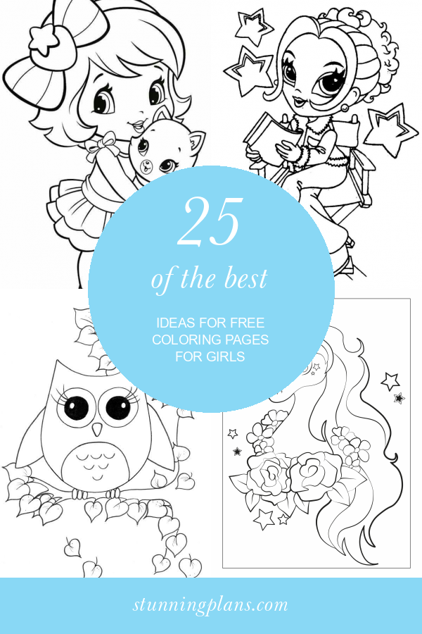 25 Of the Best Ideas for Free Coloring Pages for Girls - Home, Family ...